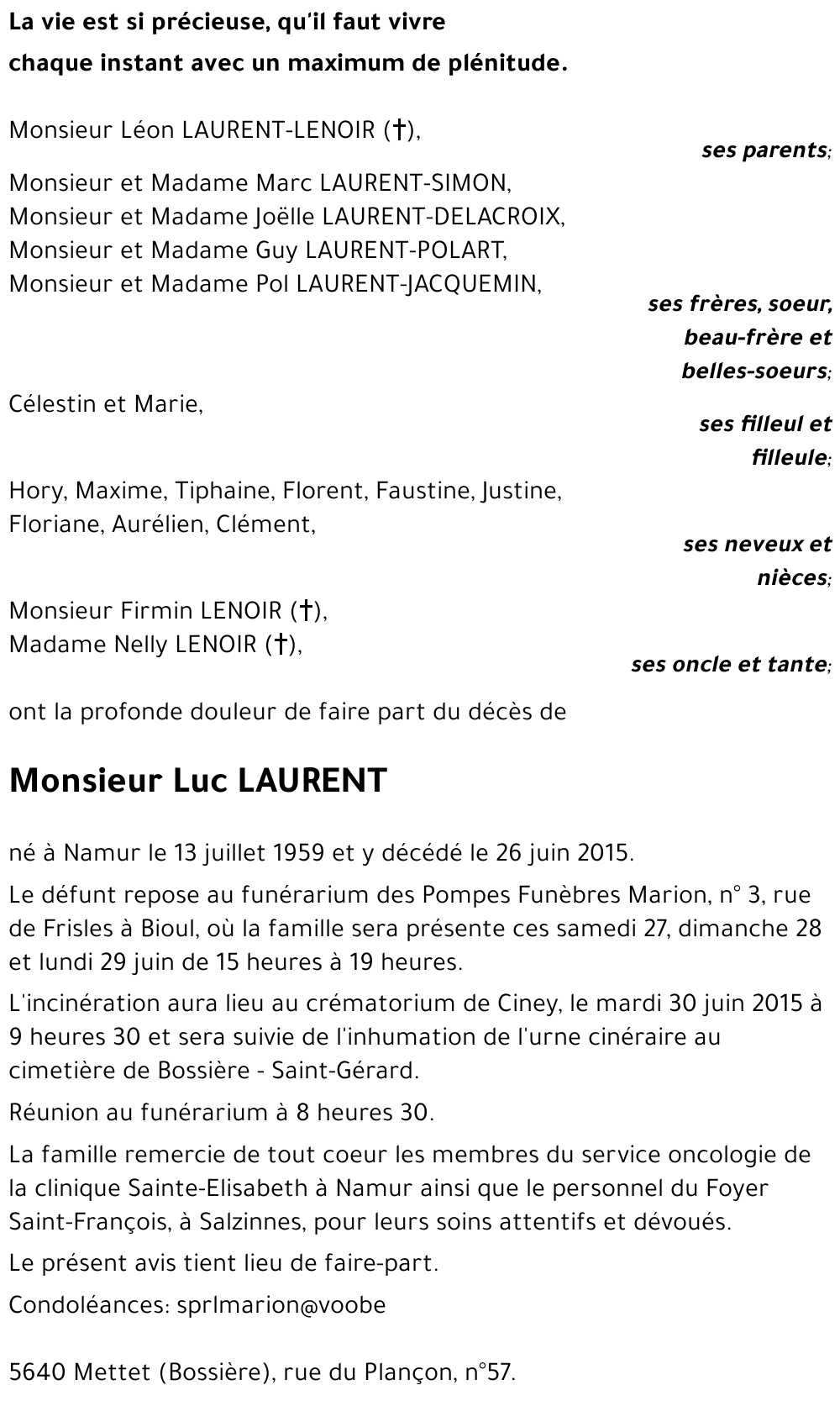 Luc LAURENT