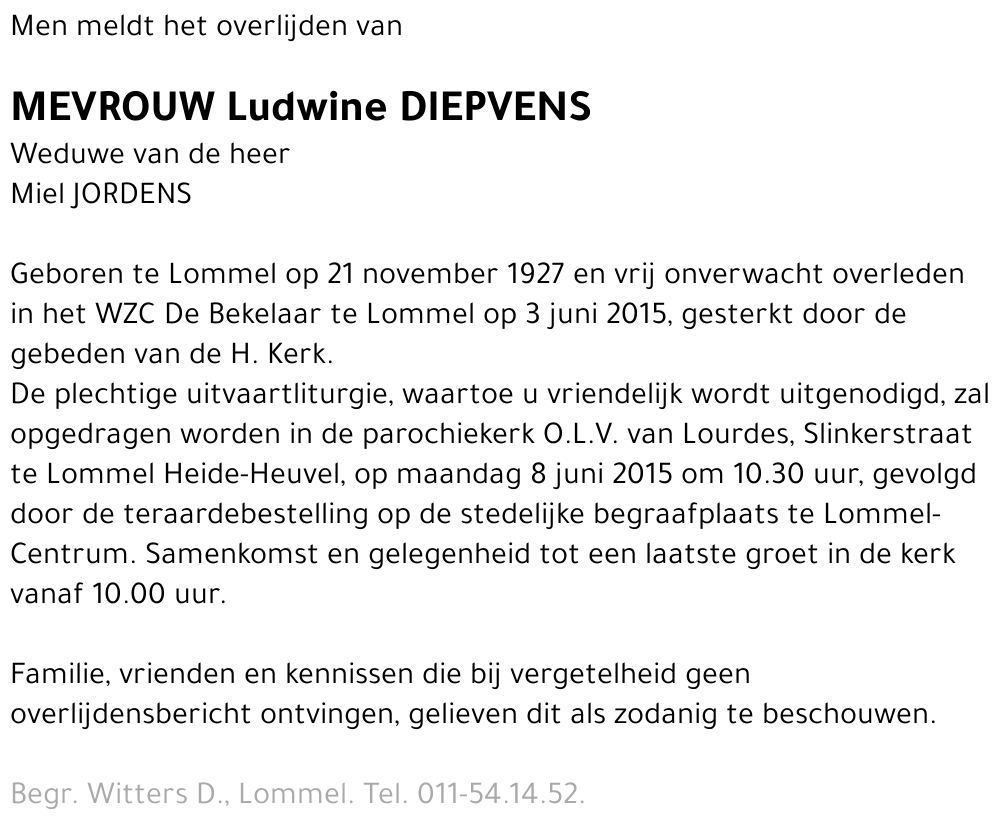Ludwine Diepvens