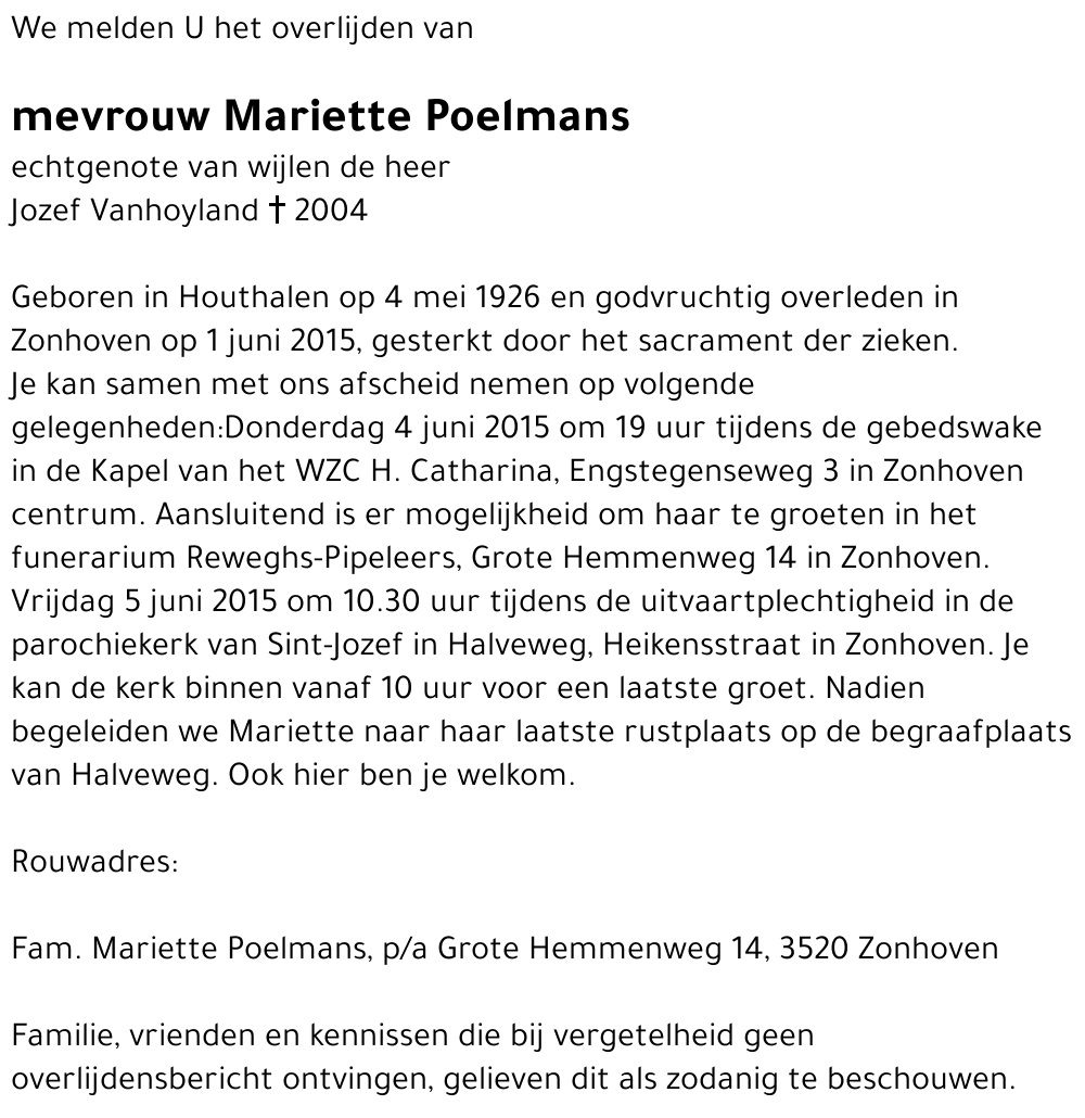 Mariette Poelmans