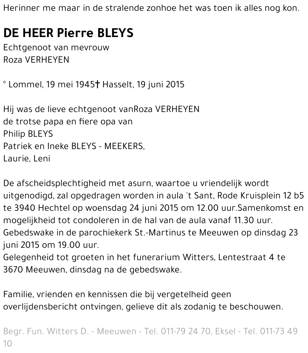 Pierre Bleys