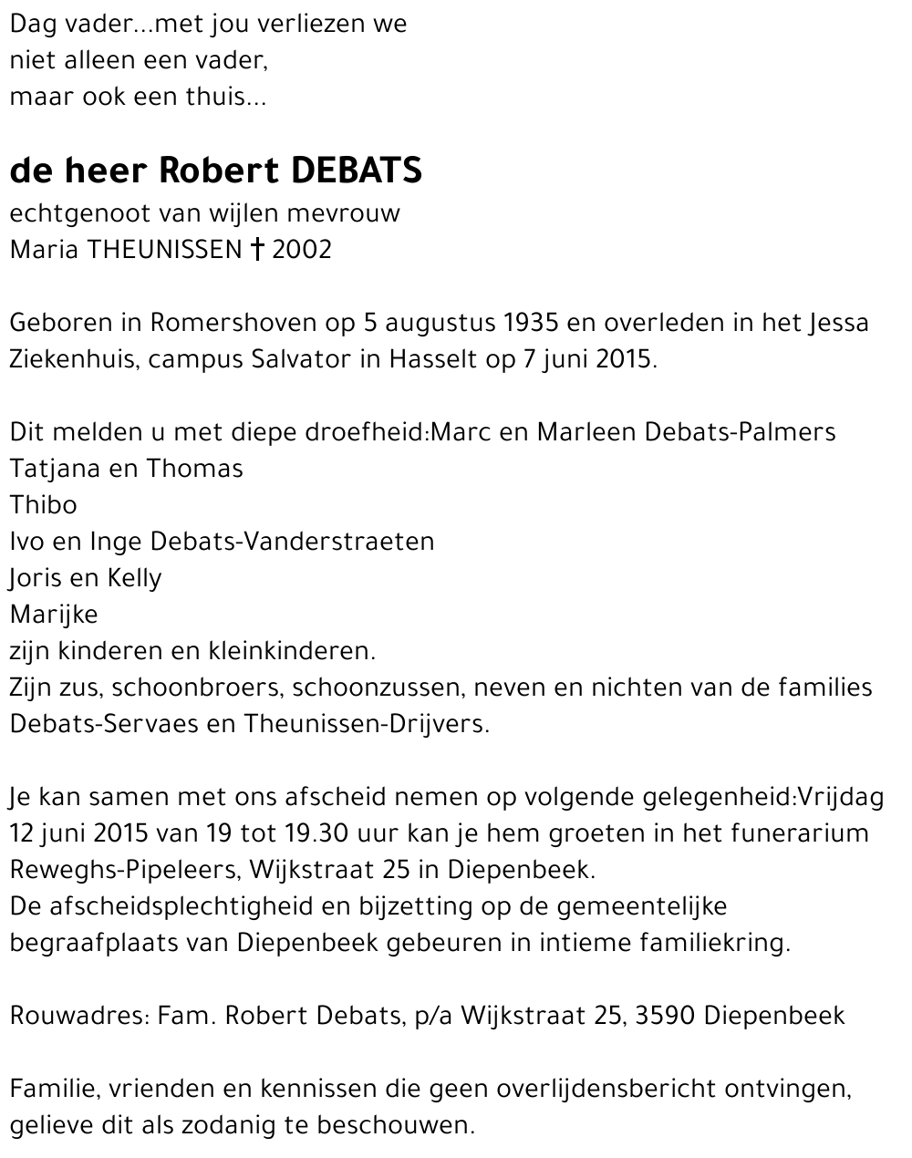 Robert Debats