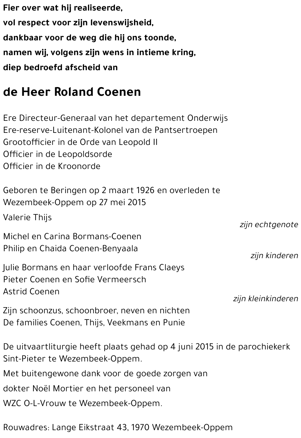Roland Coenen