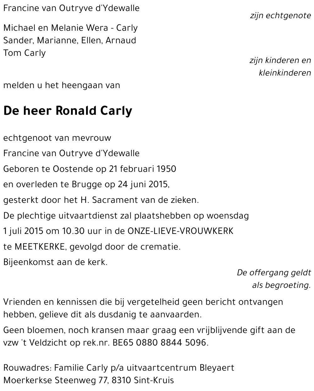 Ronald Carly