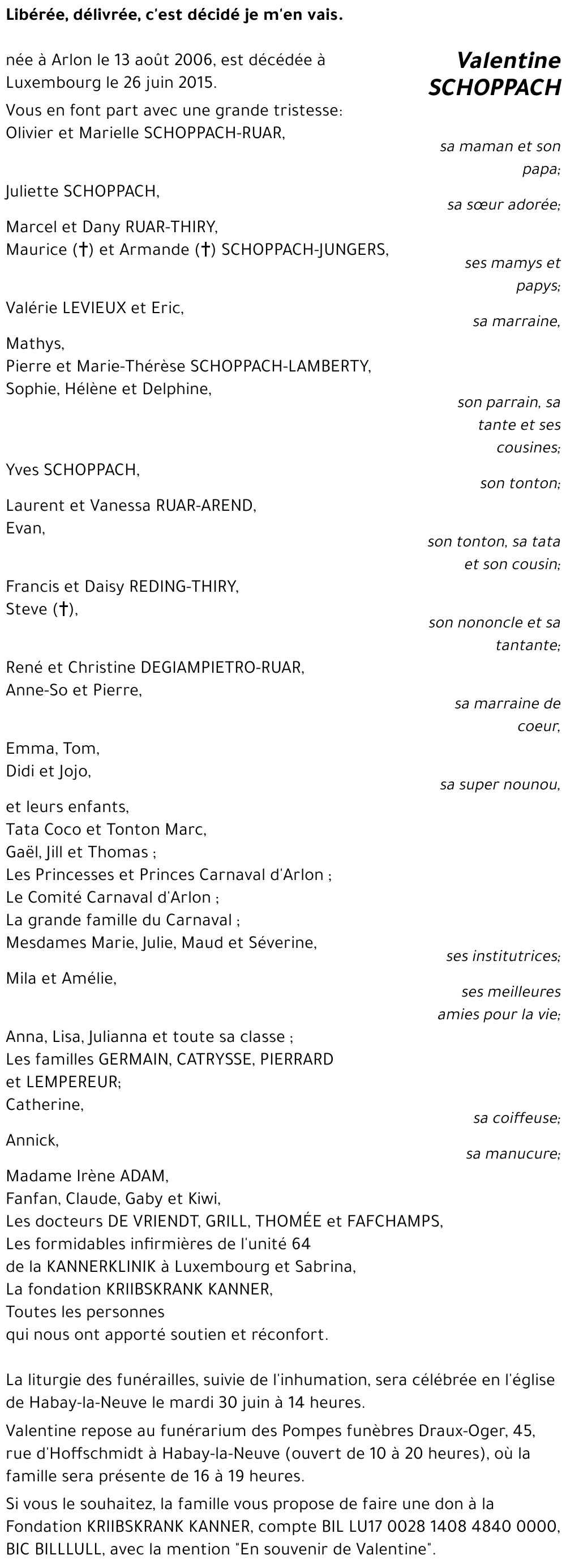 Valentine SCHOPPACH