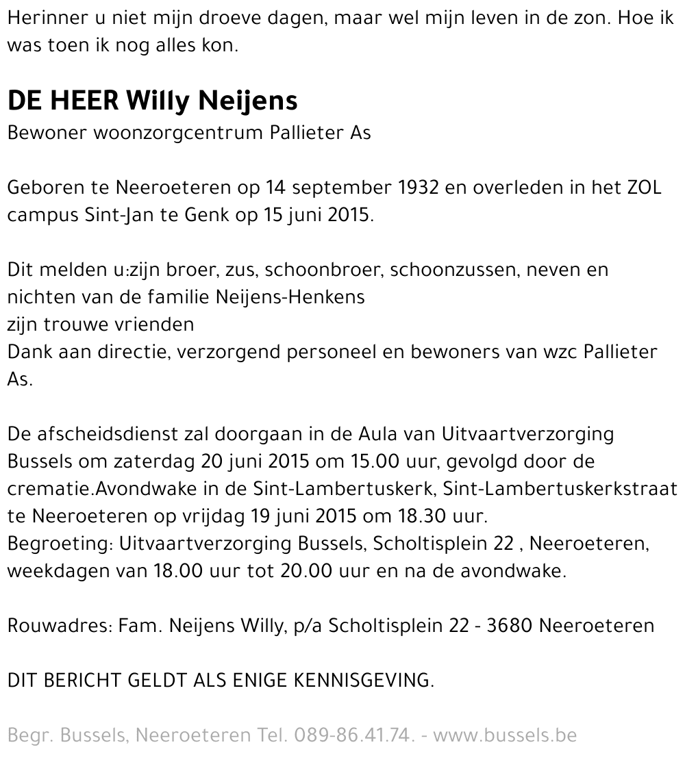 Willy Neijens