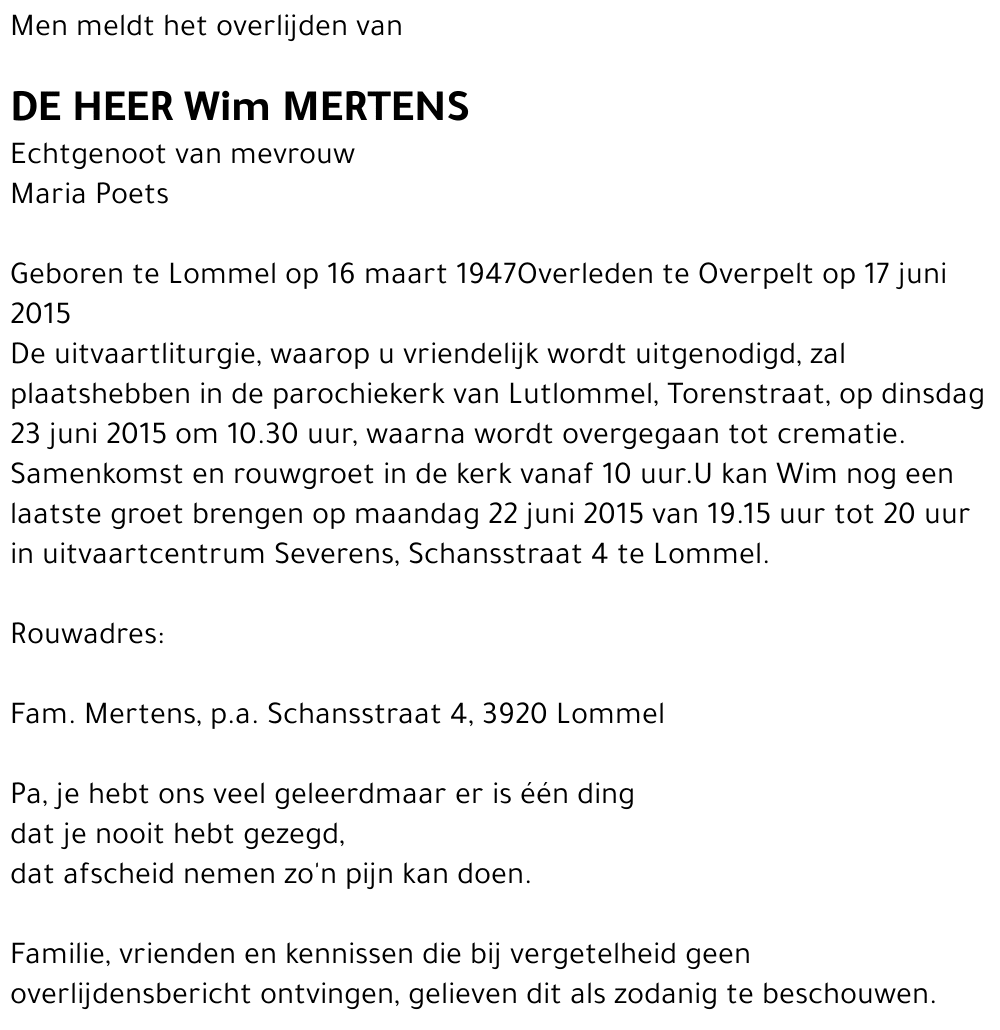 Wim Mertens