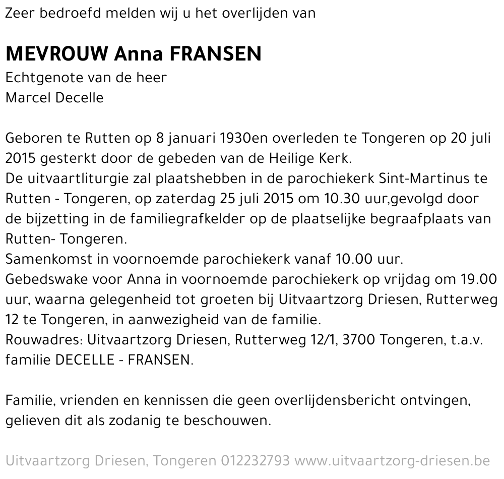 Anna Fransen