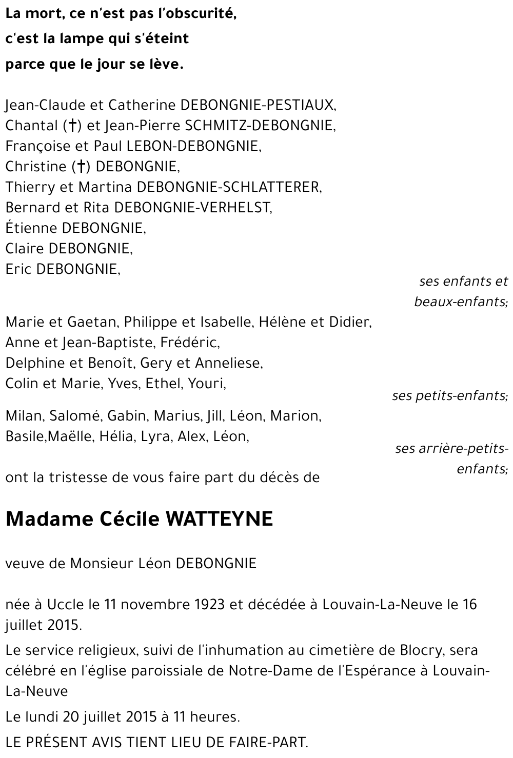 Cécile Watteyne