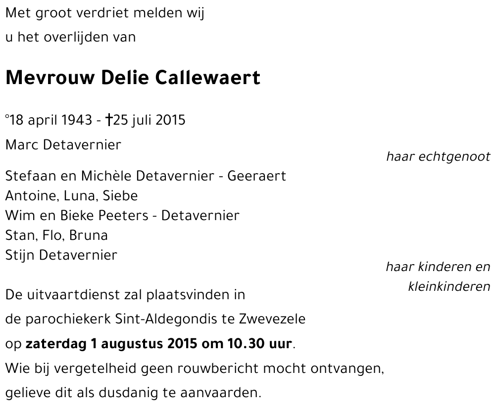 Delie Callewaert
