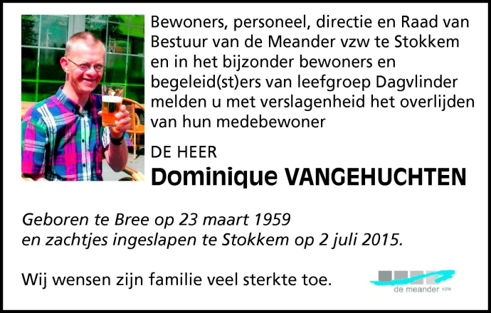 Dominique VANGEHUCHTEN