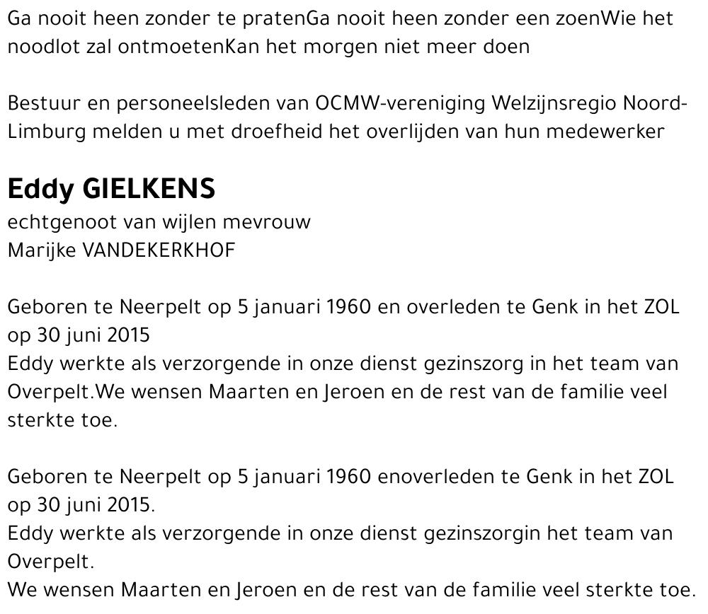 Eddy Gielkens
