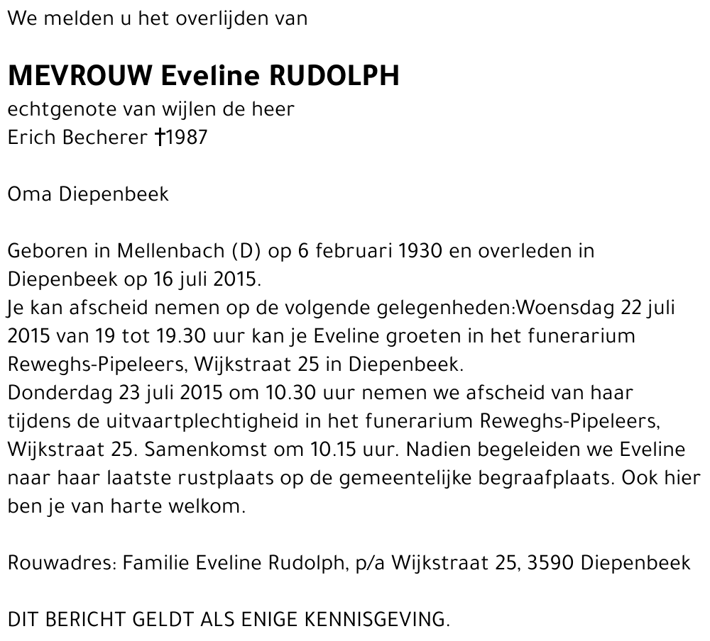 Eveline Rudolph
