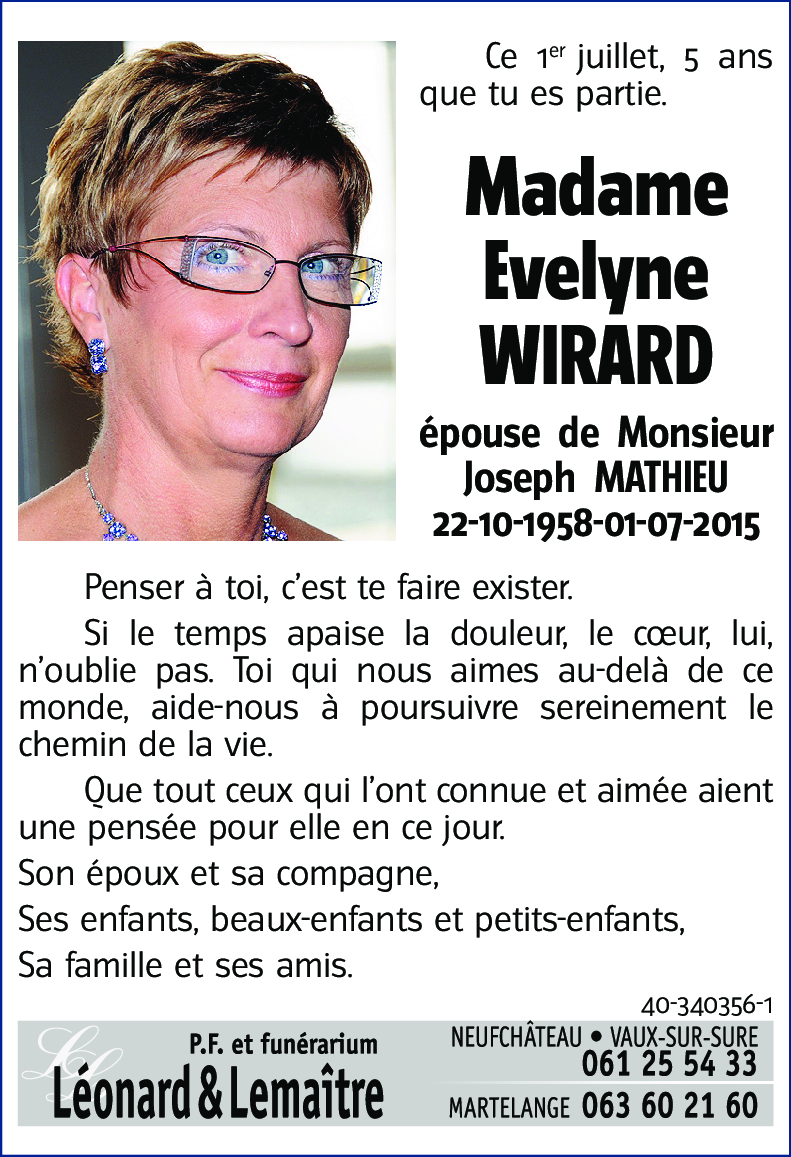 Evelyne WIRARD