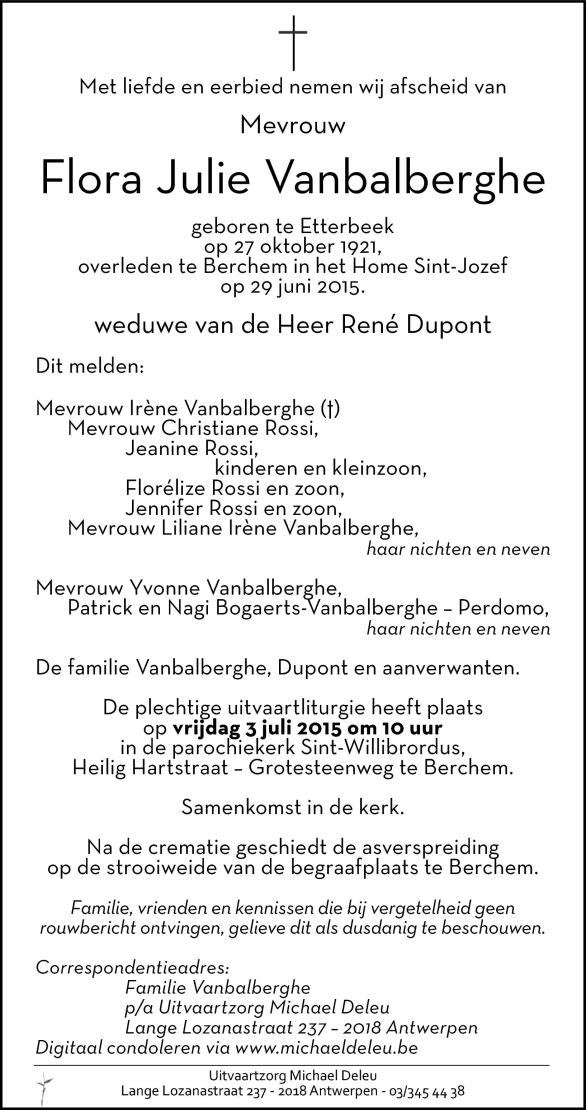 Flora Vanbalberghe