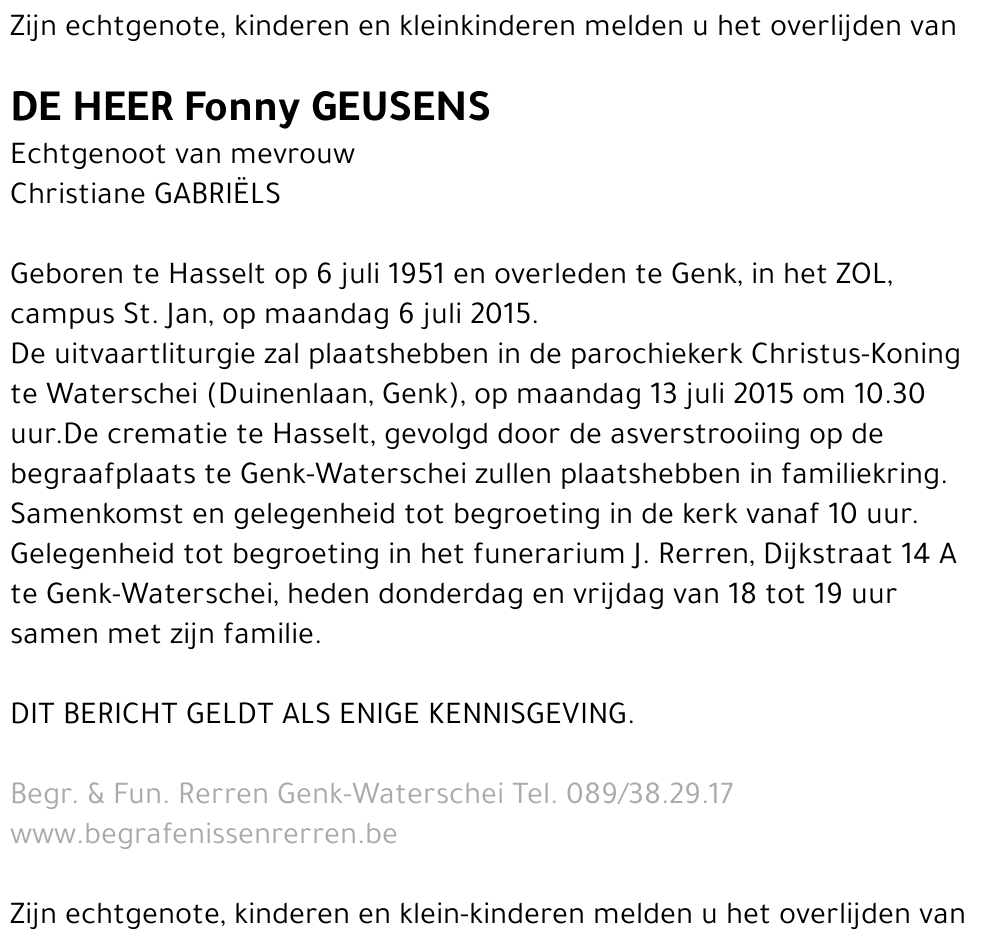 Fonny Geusens