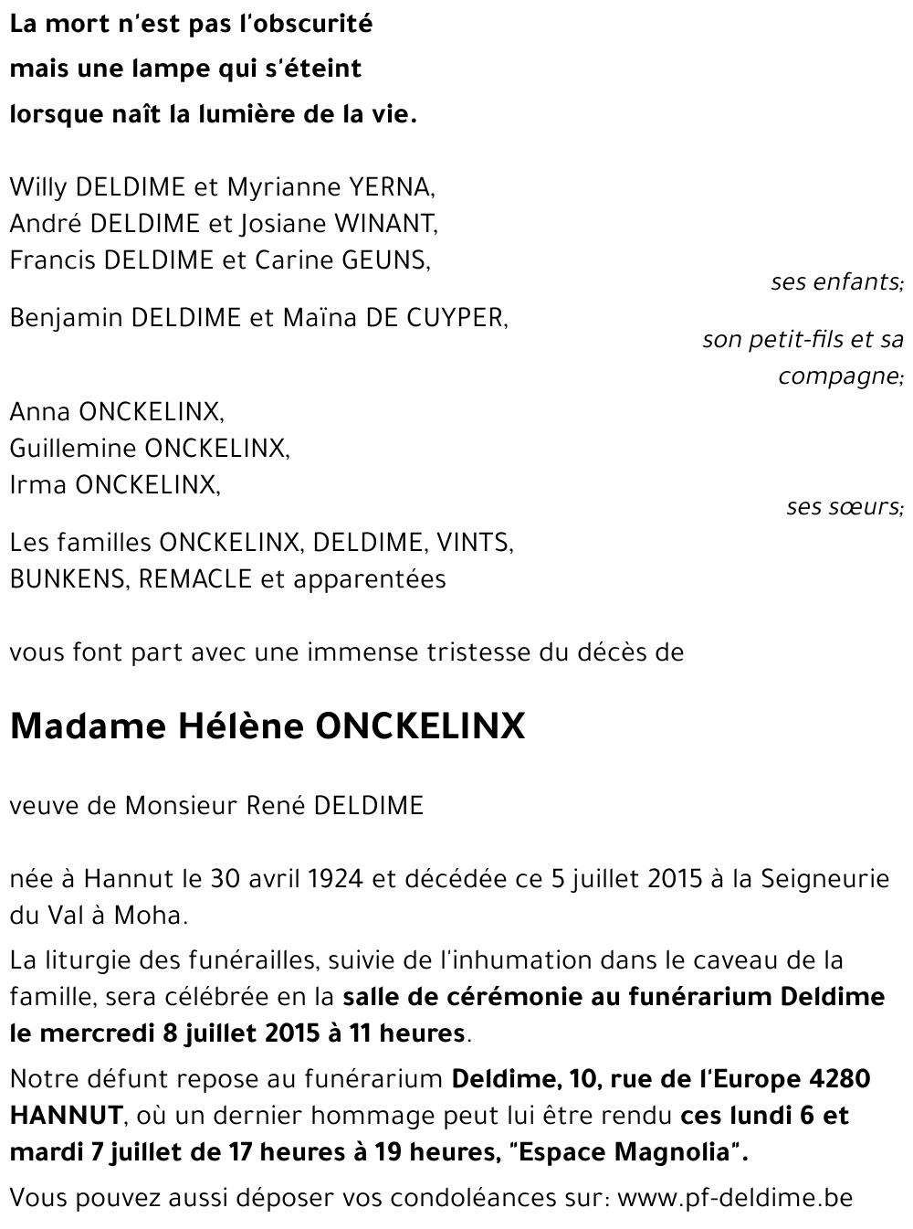 Hélène ONCKELINX