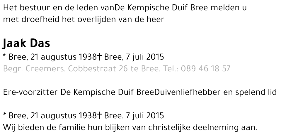 Jacques Joseph Mathieu Das