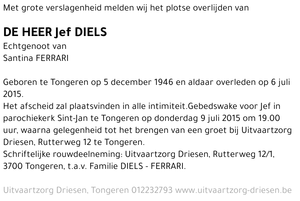 Jef Diels