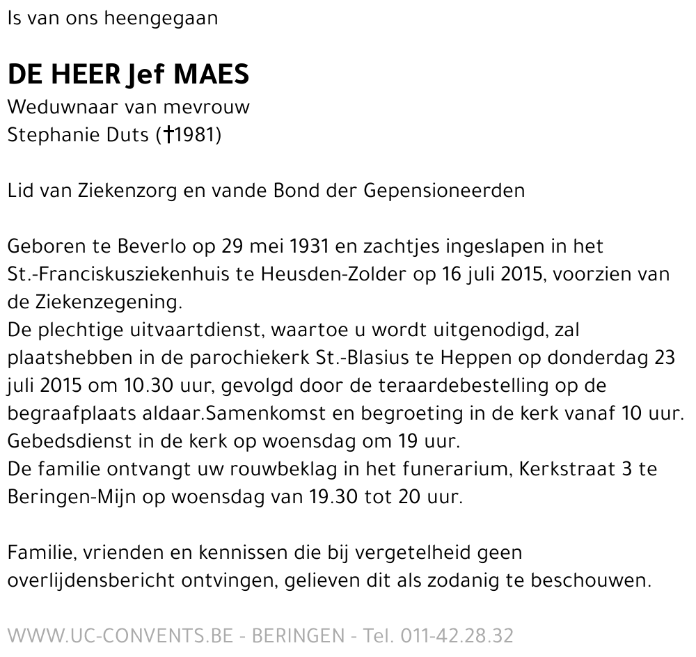 Jef Maes