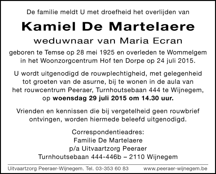 Kamiel De Martelaere