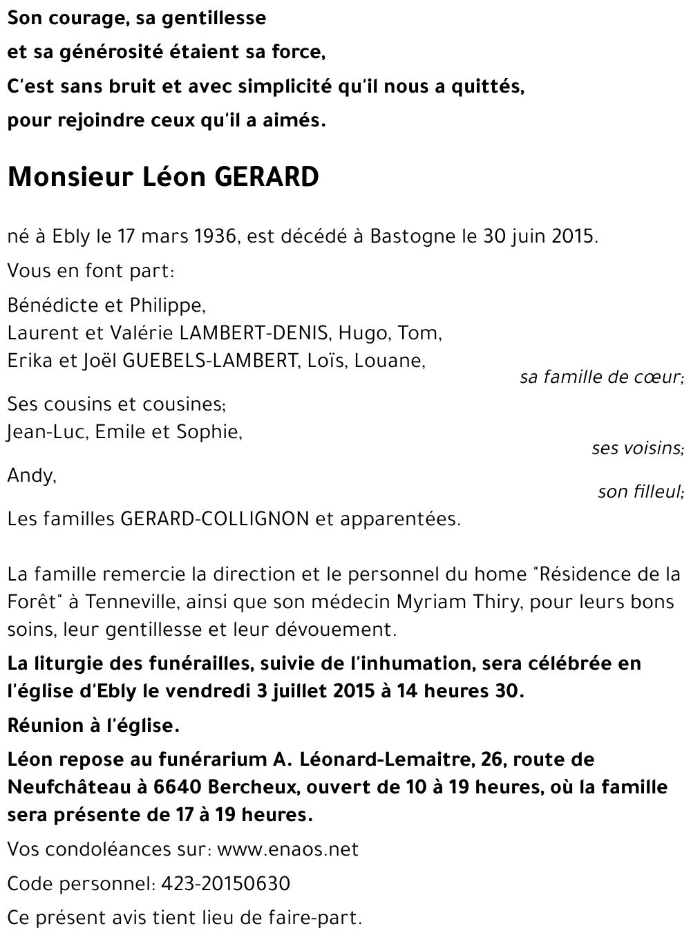 Léon GERARD