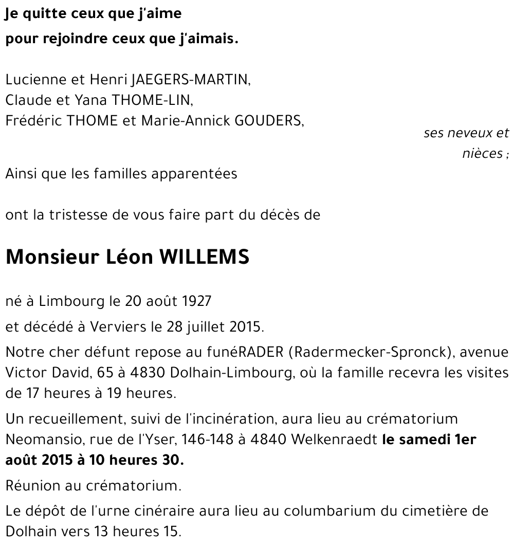 Léon WILLEMS