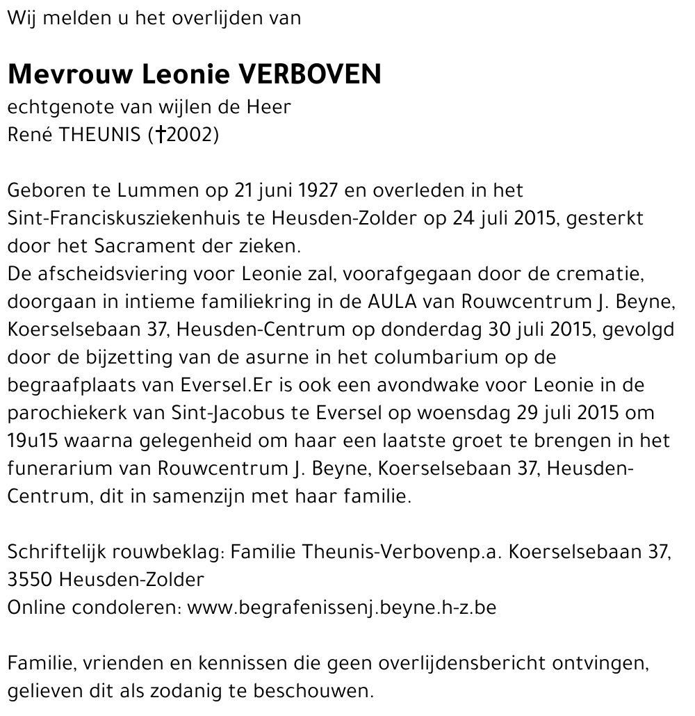 Leonie Verboven