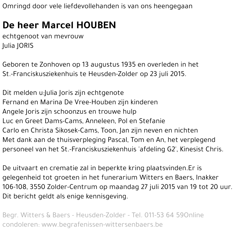 Marcel Houben