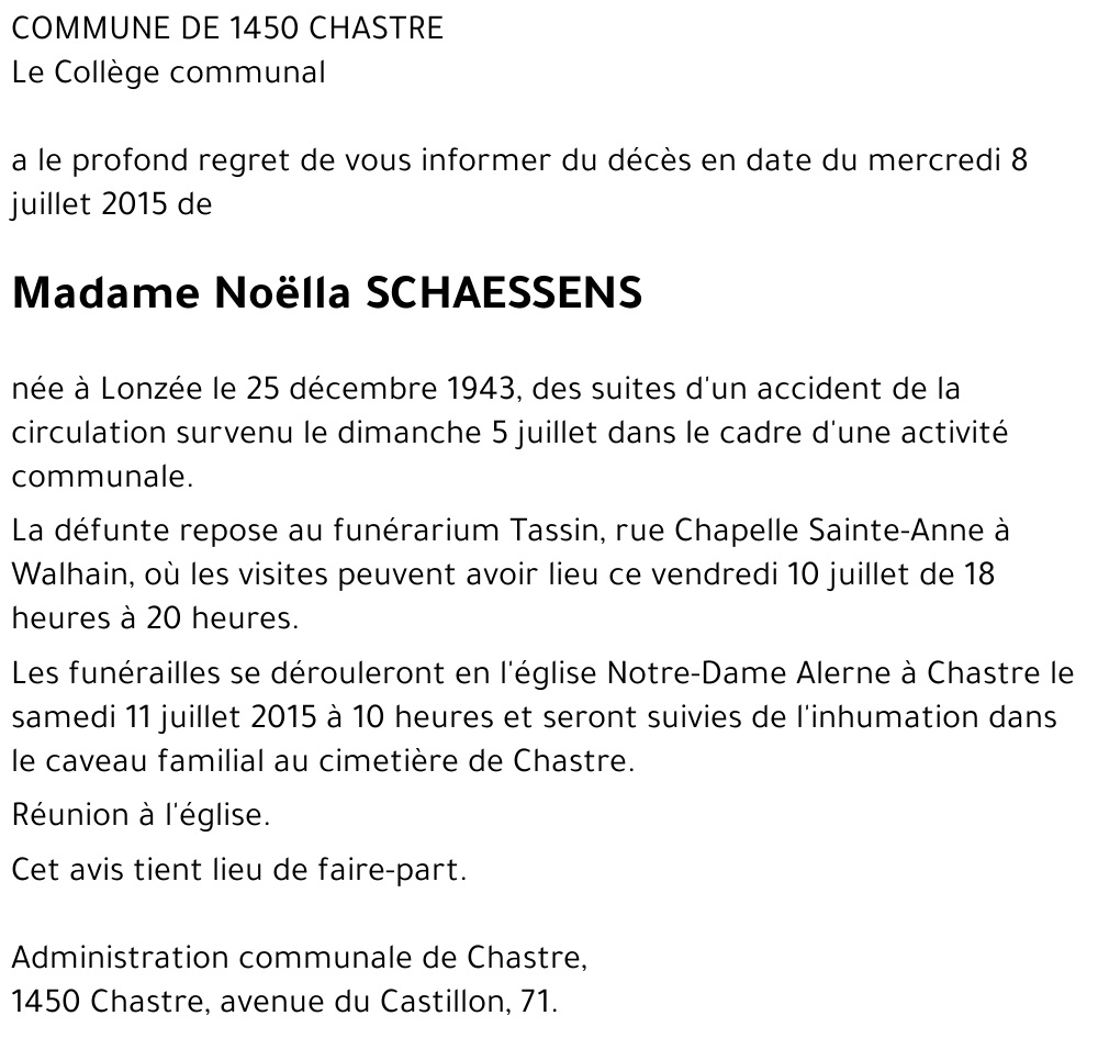 Noëlla SCHAESSENS