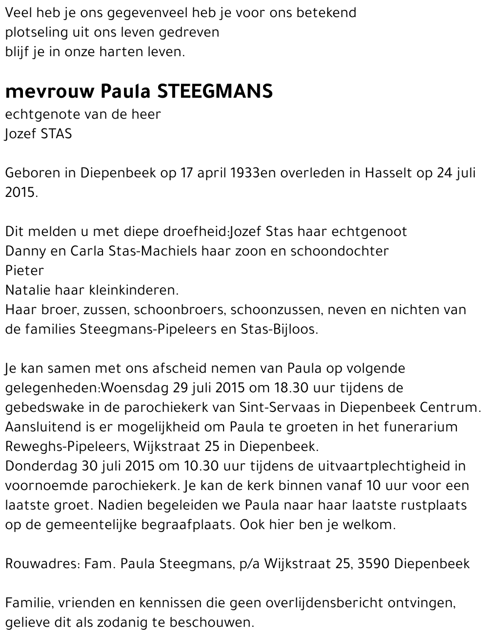 Paula Steegmans
