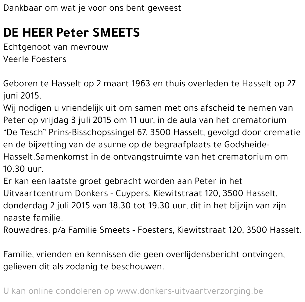 Peter Smeets