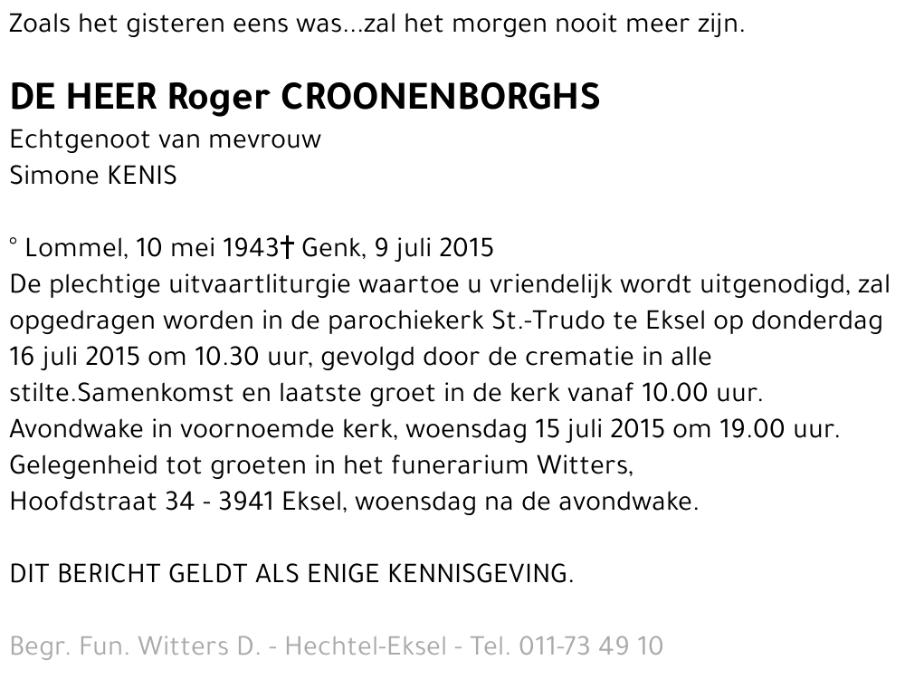 Roger Croonenborghs