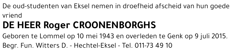 Roger Croonenborghs