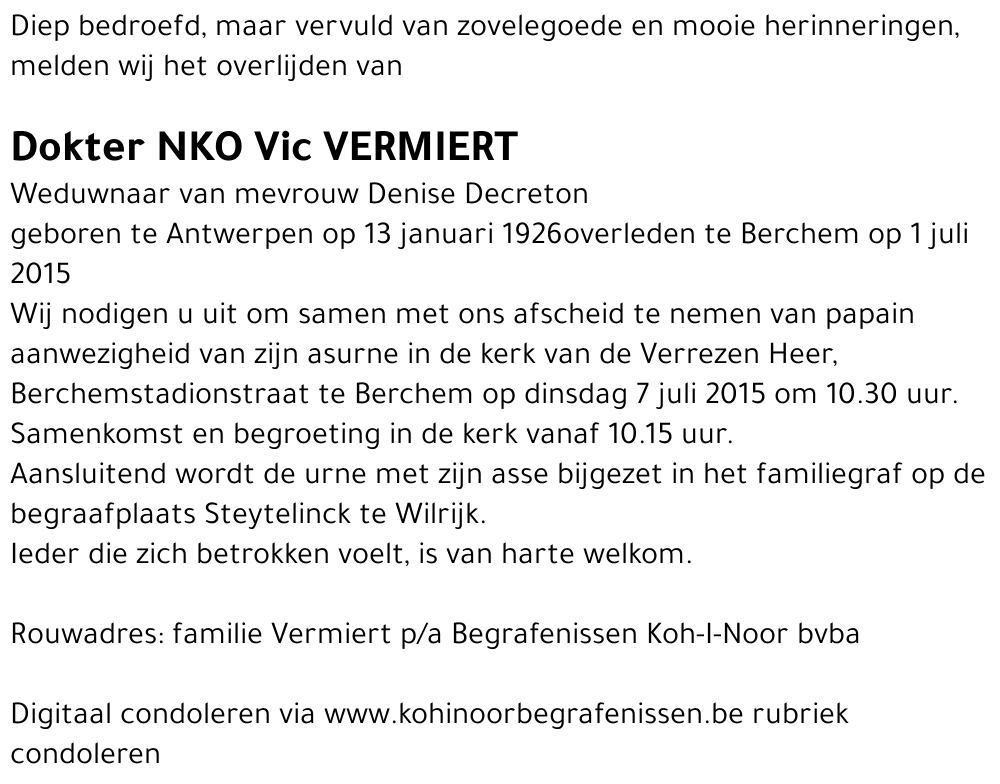 Victor Vermiert