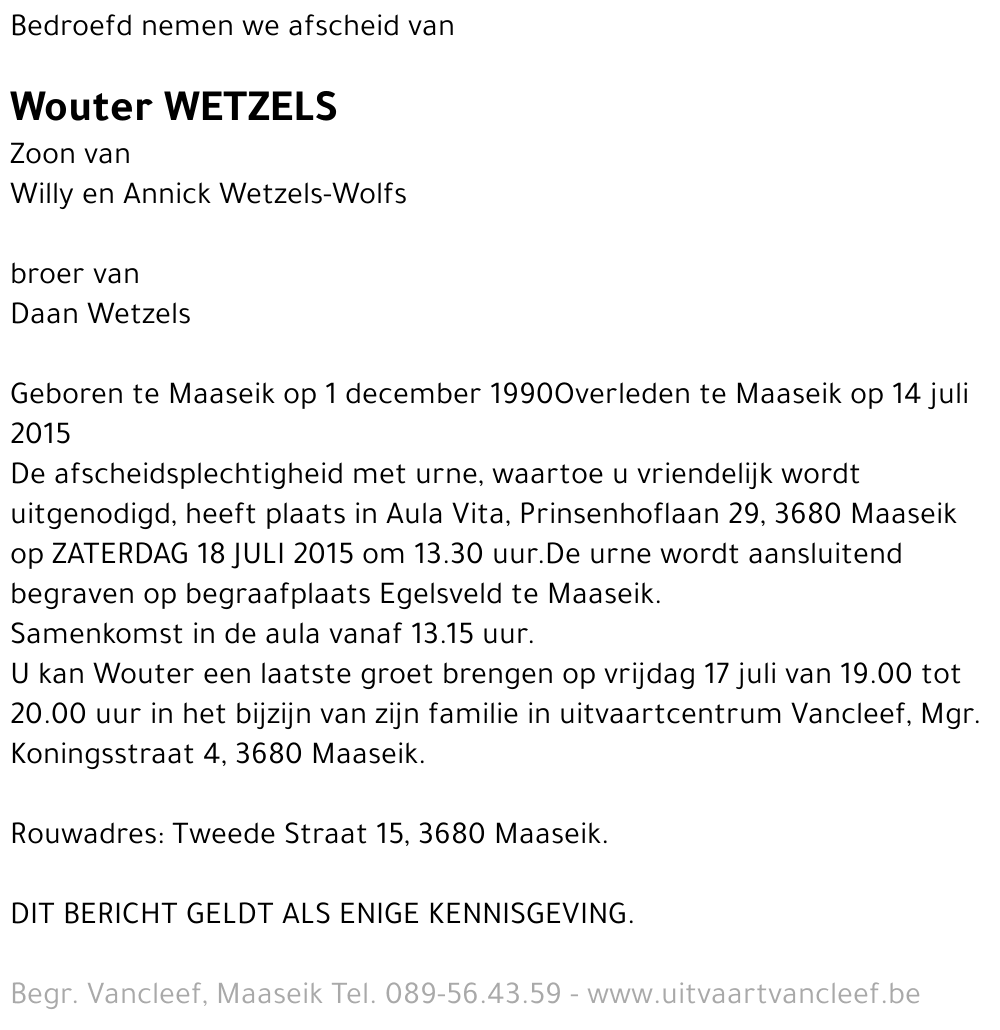 Wouter Wetzels