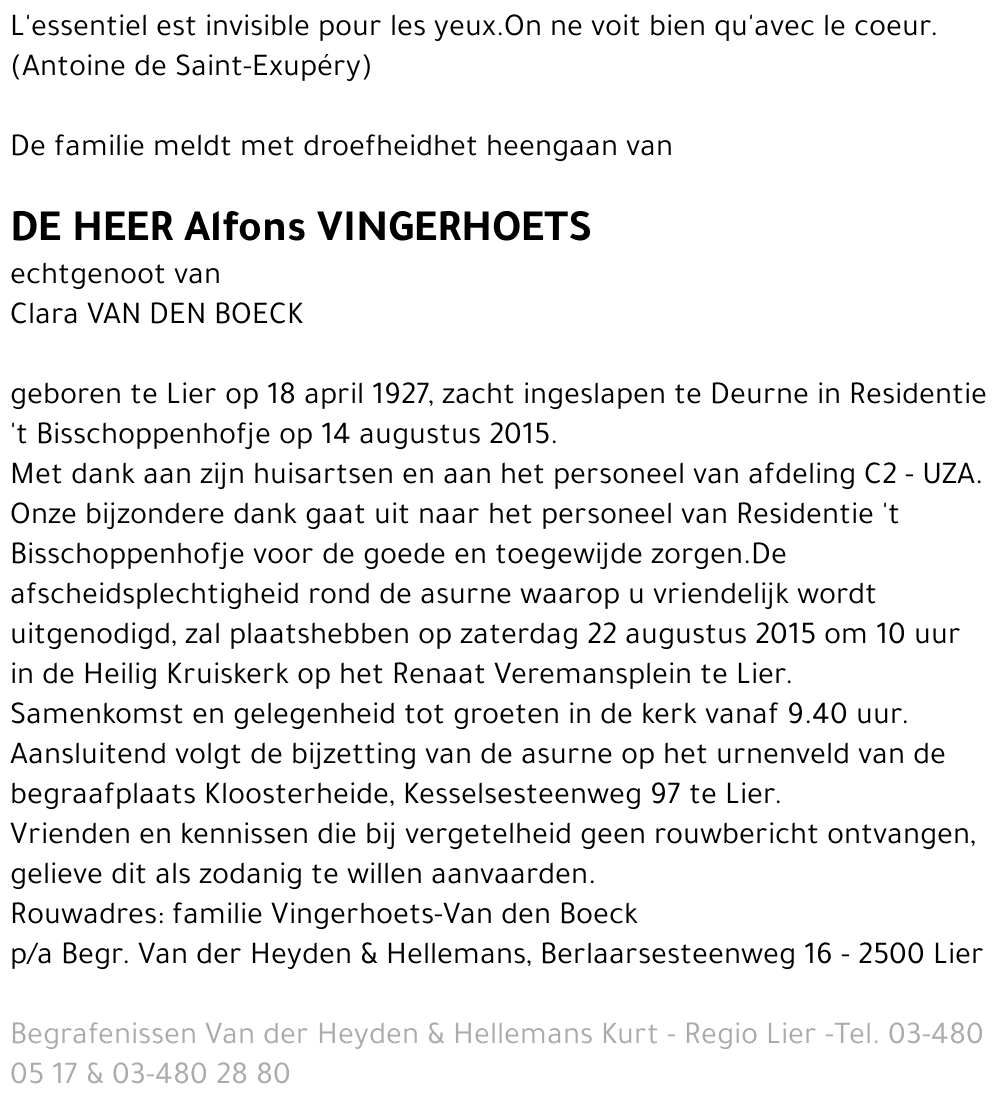 Alfons Vingerhoets