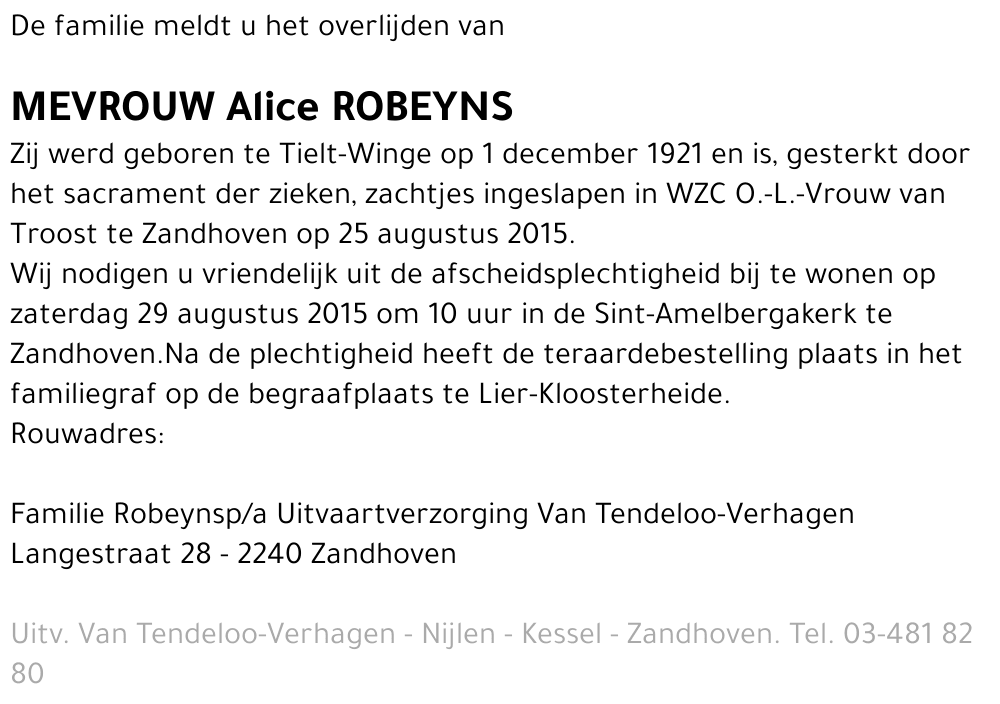 Alice Robeyns