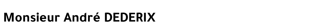André DEDERIX