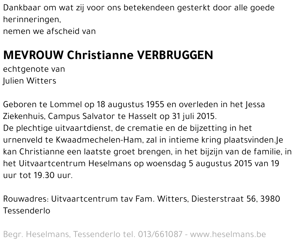 Christianne Verbruggen