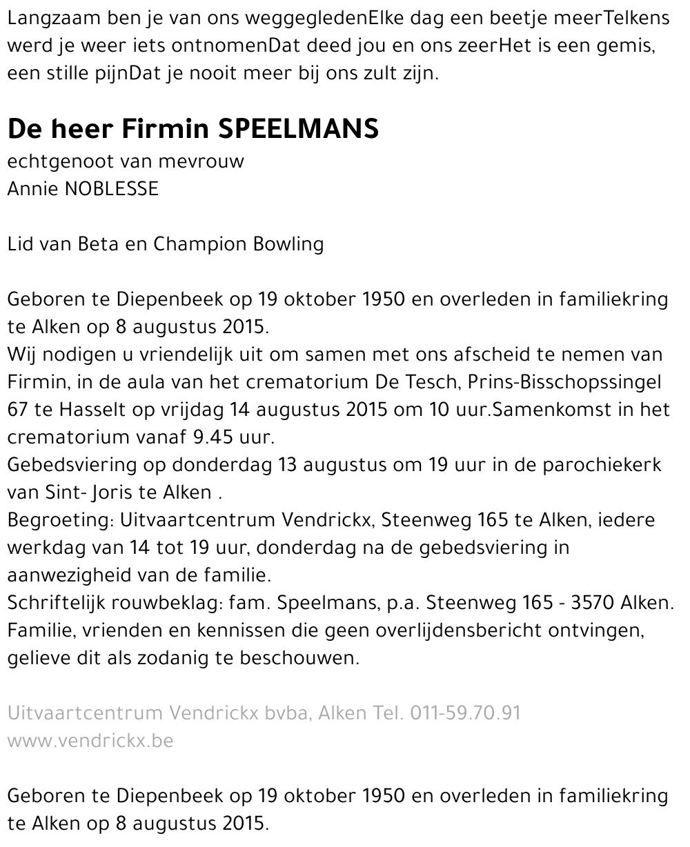 Firmin Speelmans