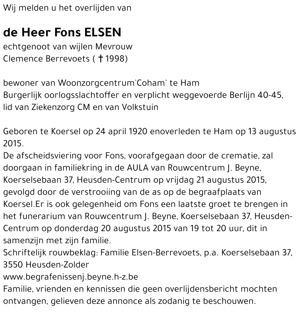 Fons Elsen