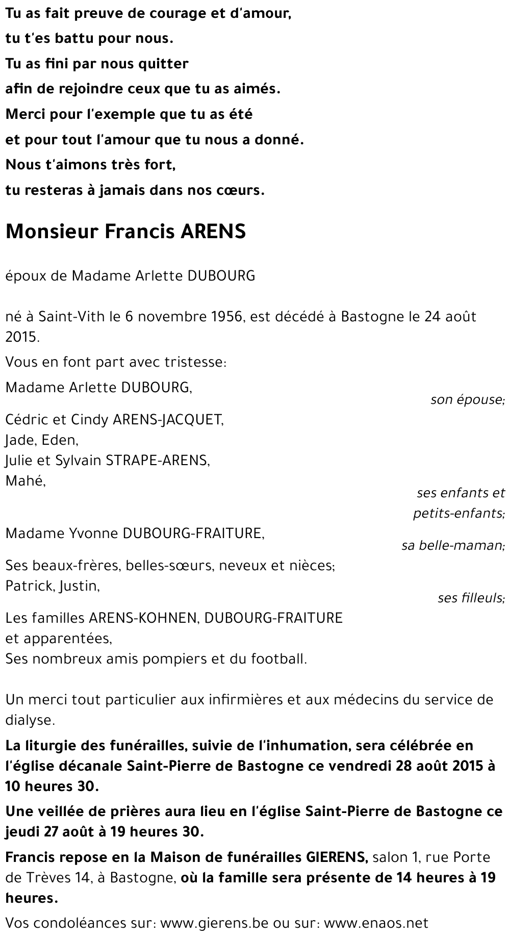 Francis ARENS