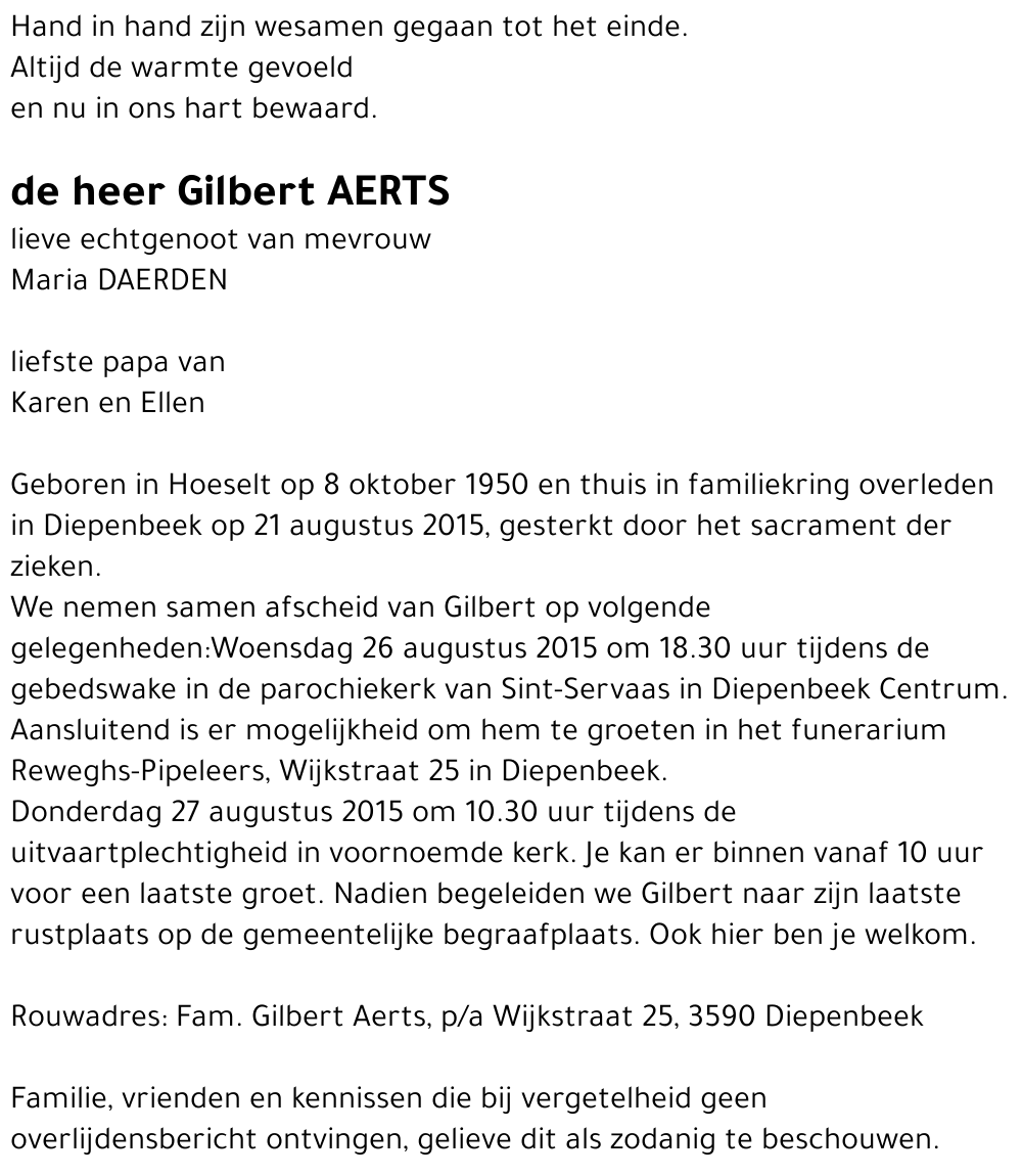 Gilbert Aerts