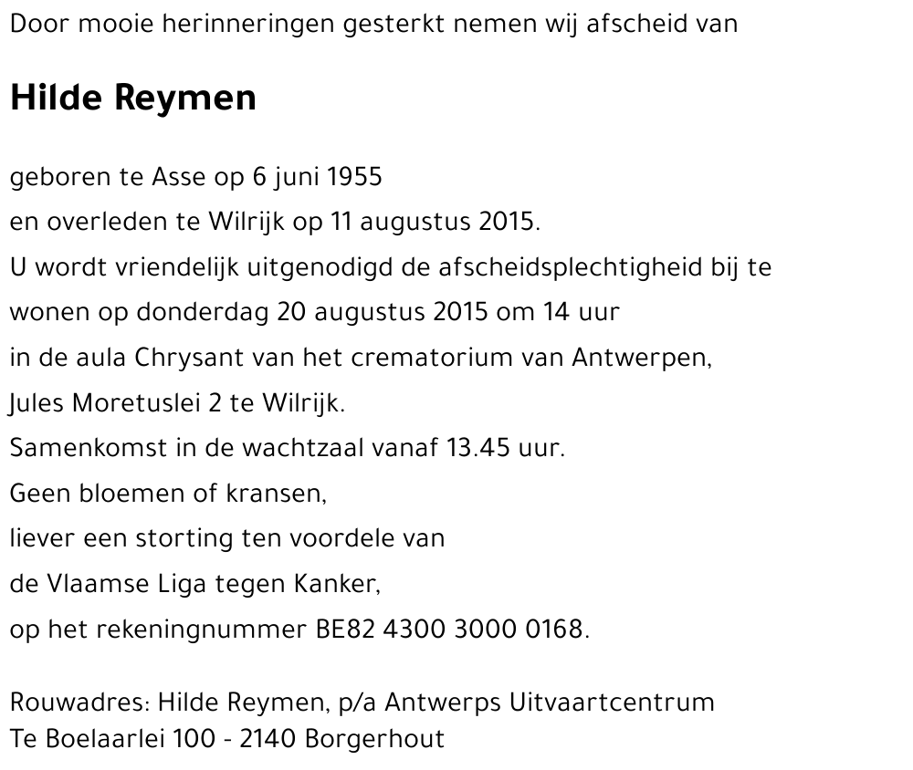 Hilde Reymen
