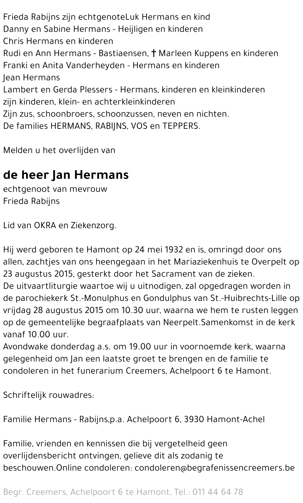 Jan Hermans