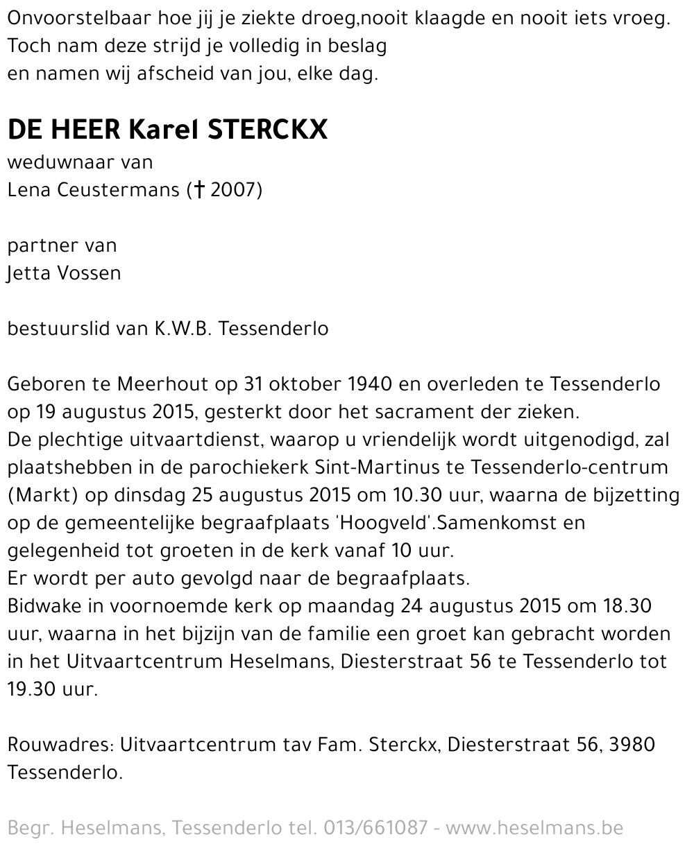 Karel Sterckx