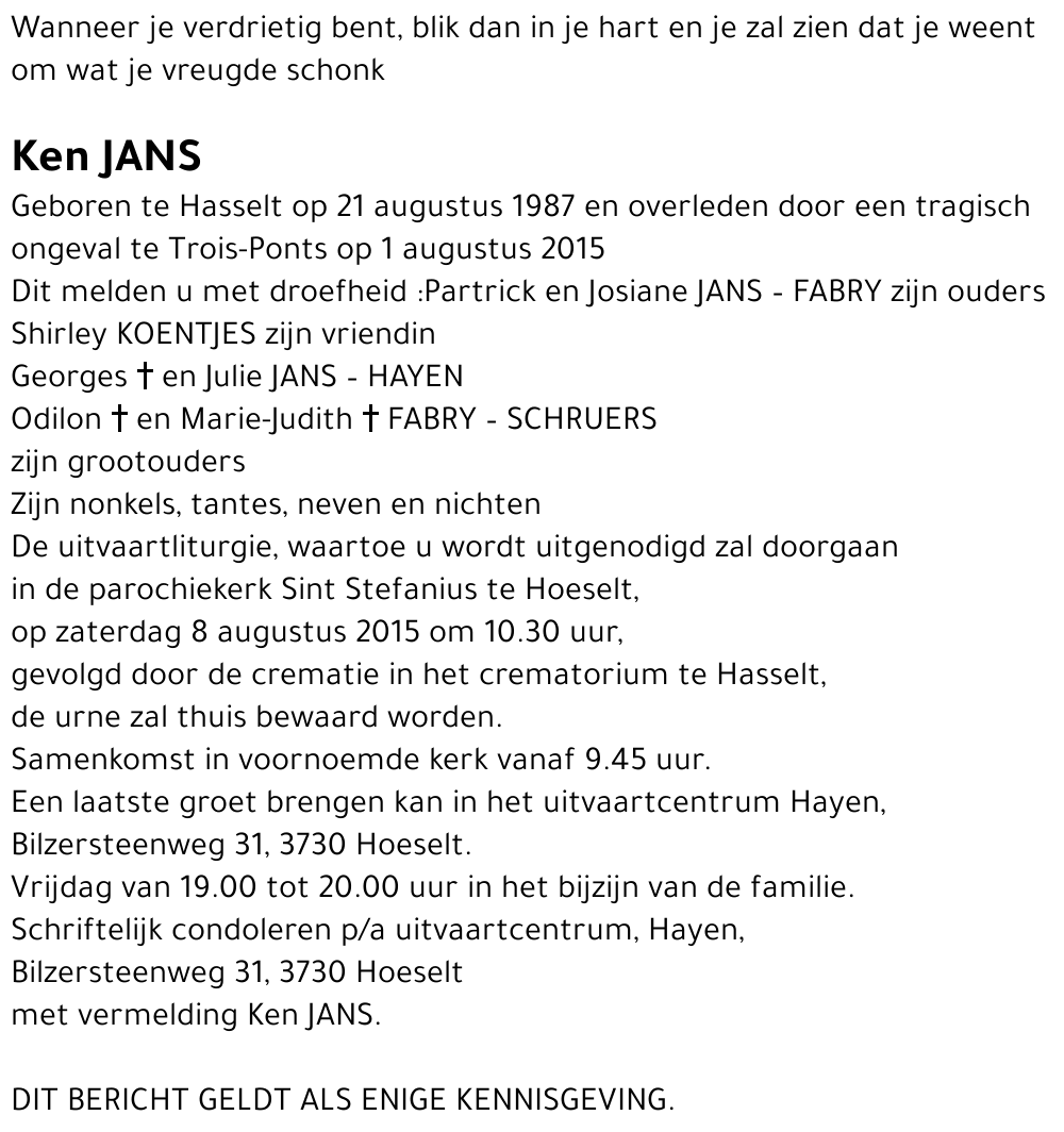 Ken JANS