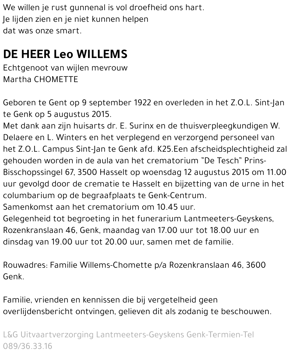 Leo WILLEMS