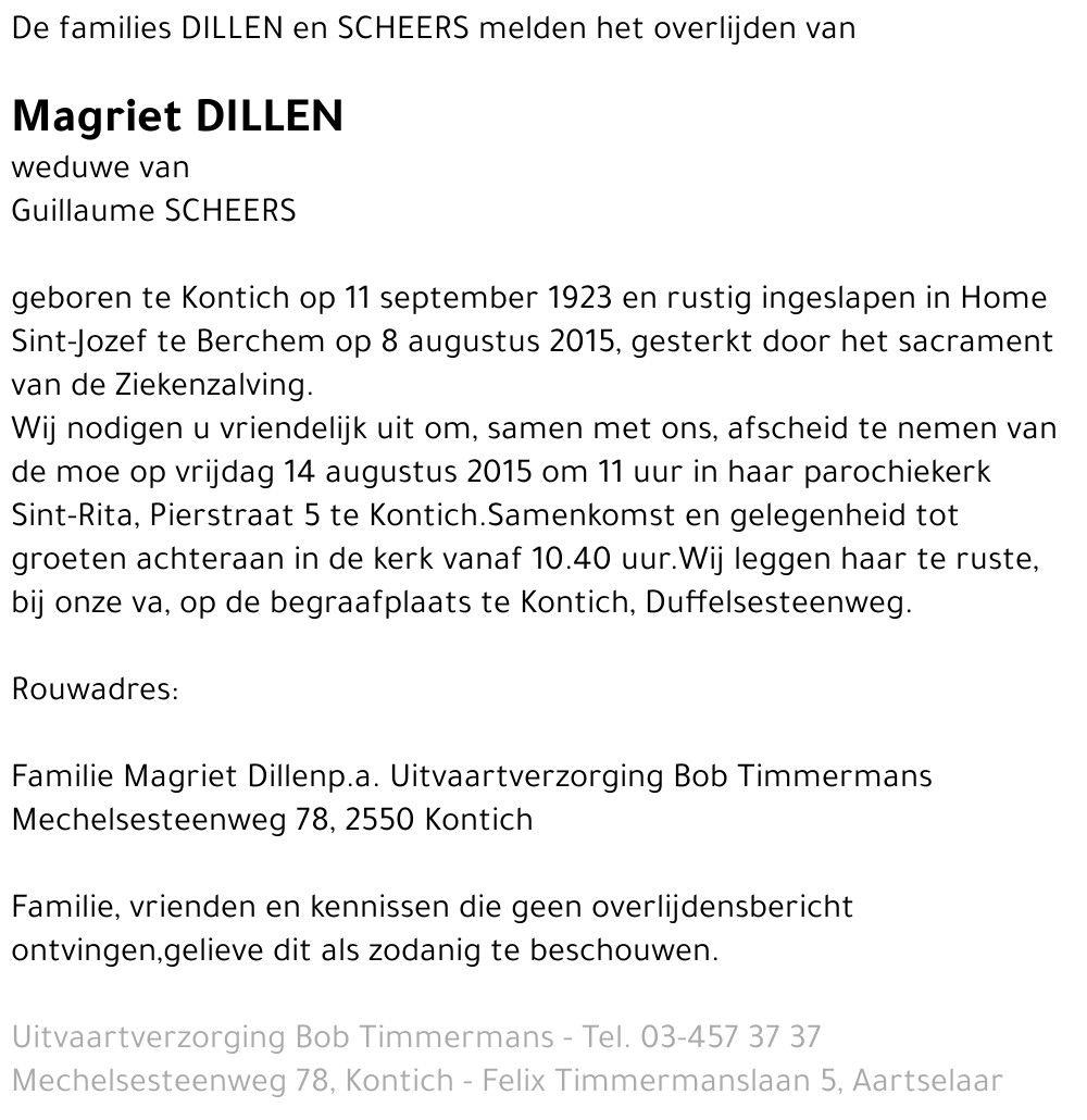 Magriet Dillen