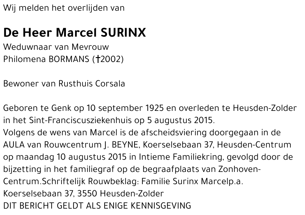 Marcel Surinx